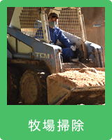 牧場掃除